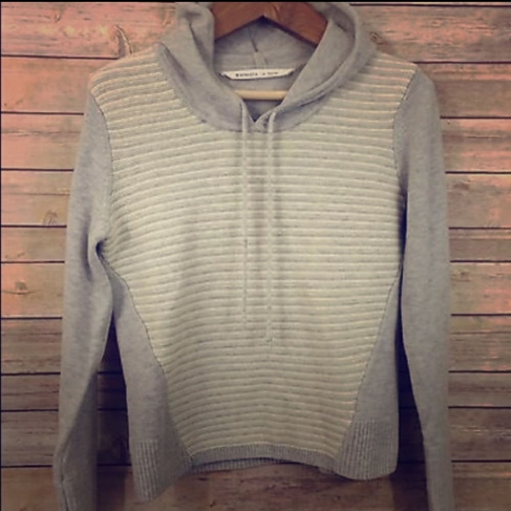 Athleta Merino Hooded Wool Sweater